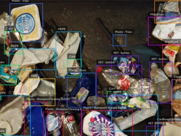 Identification of materials using computer vision