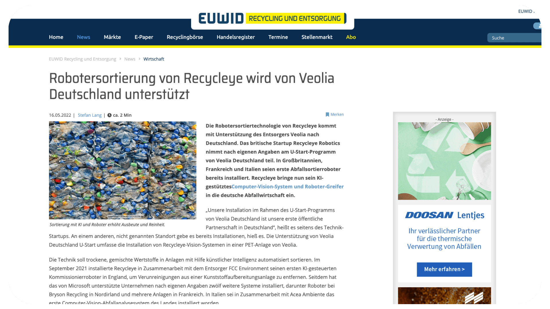 euwid recycling